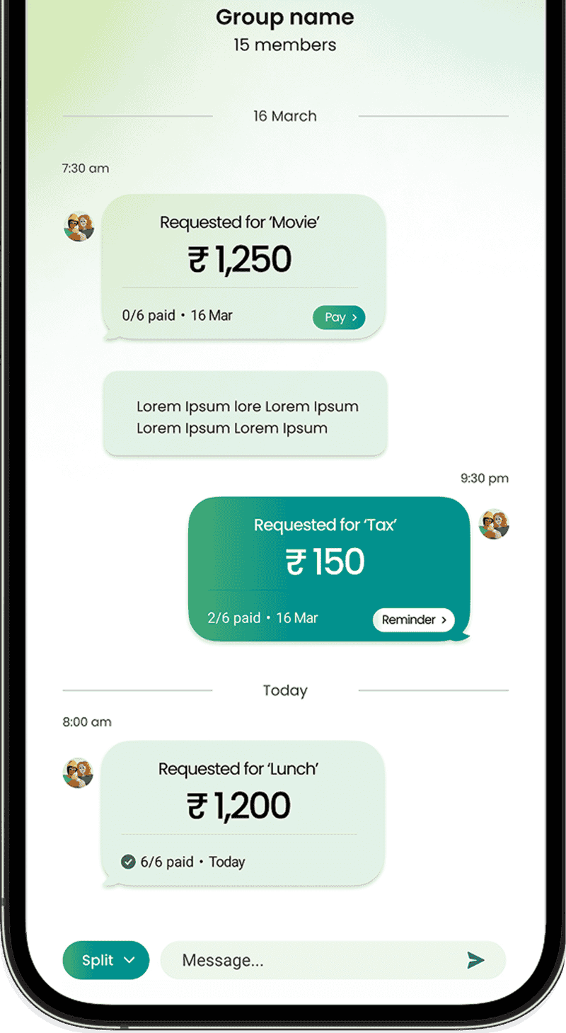 Add an Expense Mockup